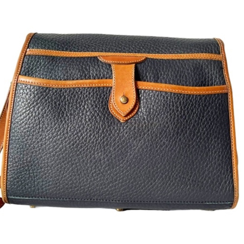 Dooney & Bourke Vintage/Brown Navy Medium Essex Bag - Picture 2 of 14